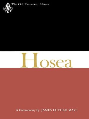cover image of Hosea (1969)